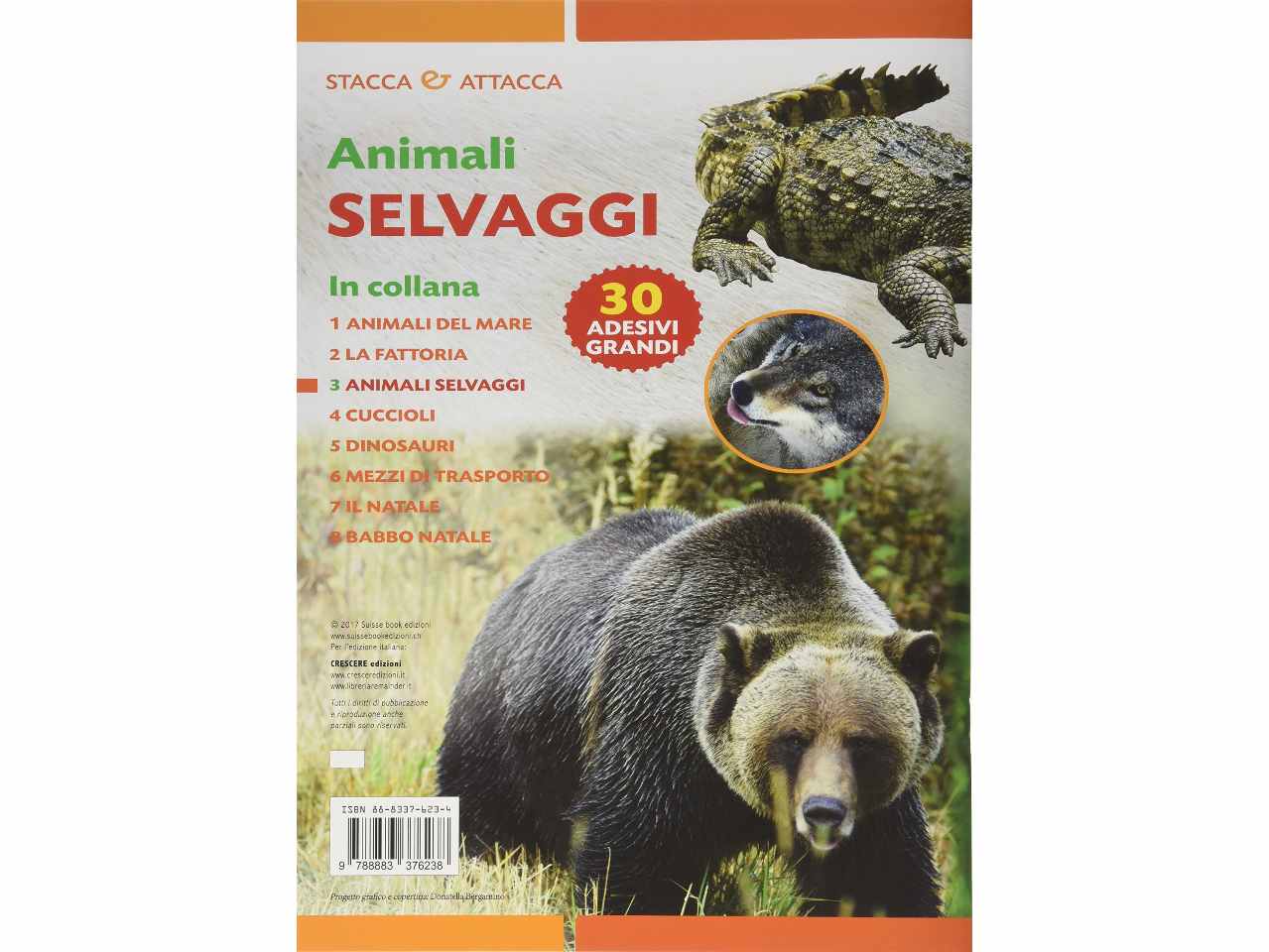 Libro con stickers