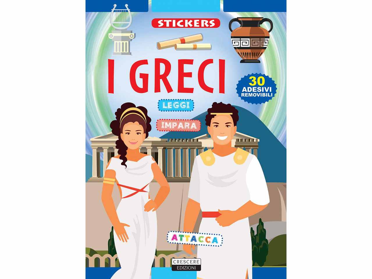 Libro con stickers