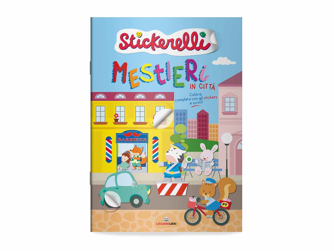 Libro stickerelli mestieri