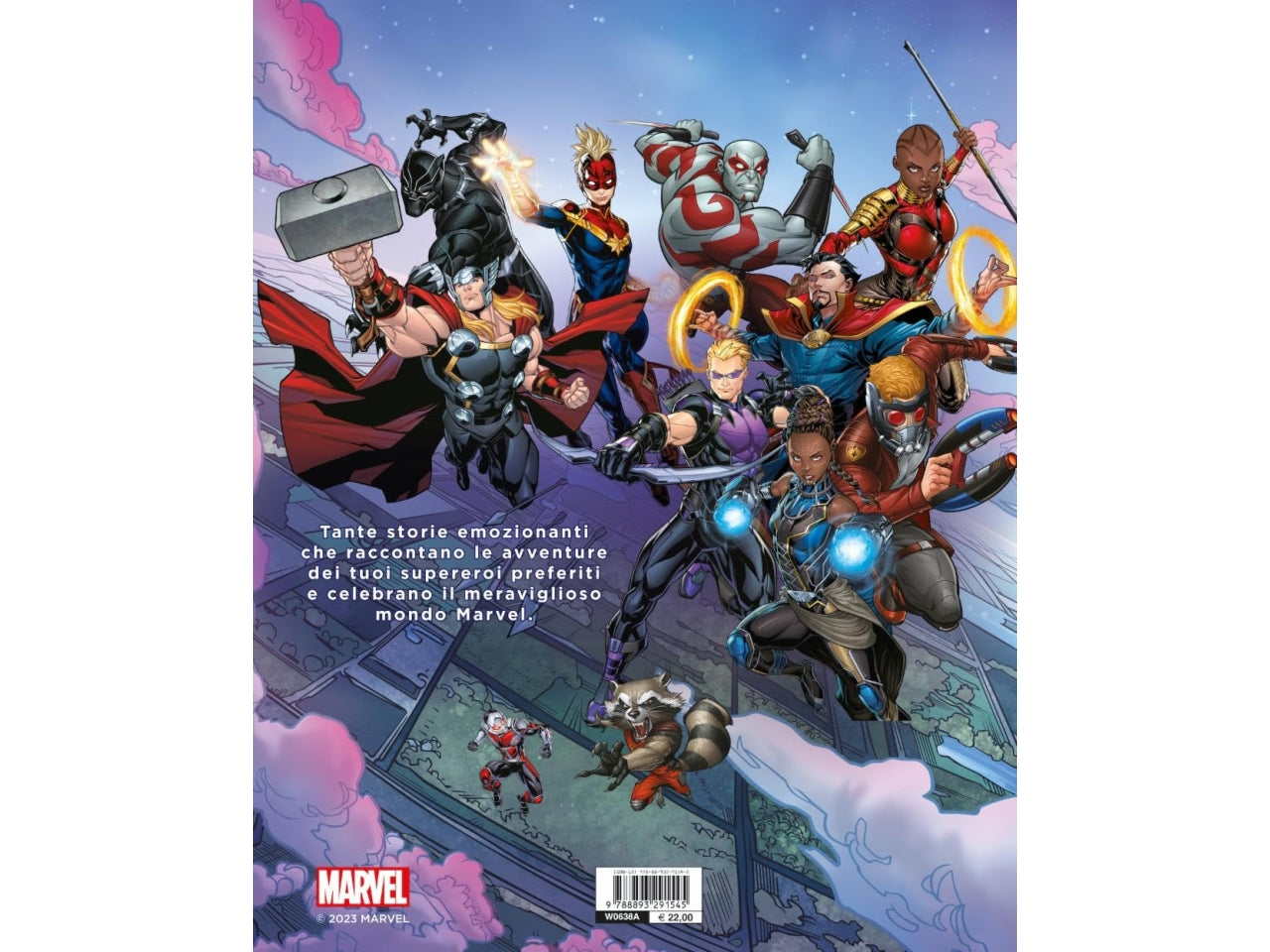 Libro walt disney marvel fiabe collection tutte le storie marvel