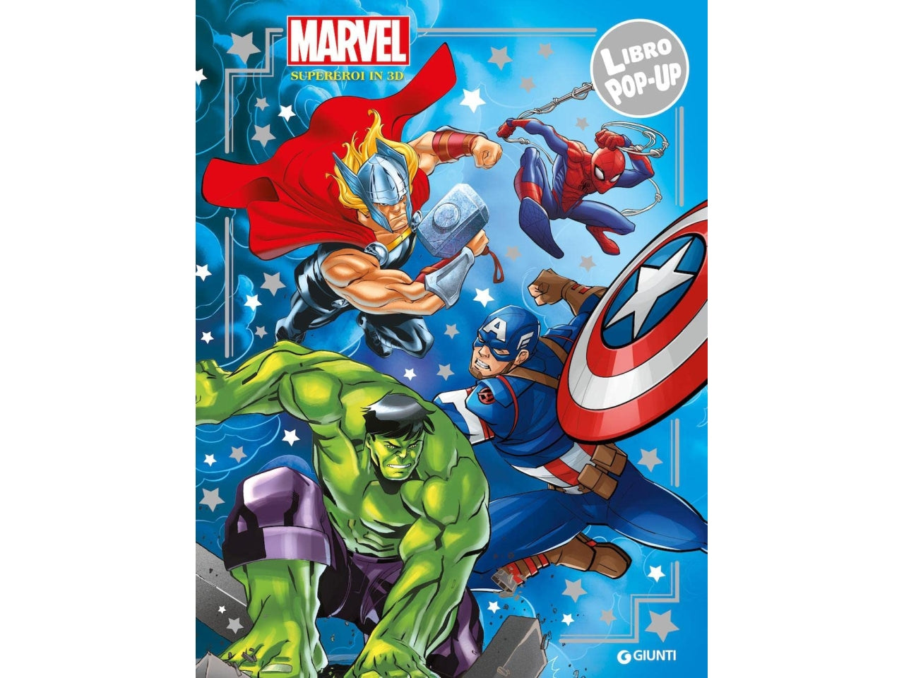 Libro walt disney marvel pop-up