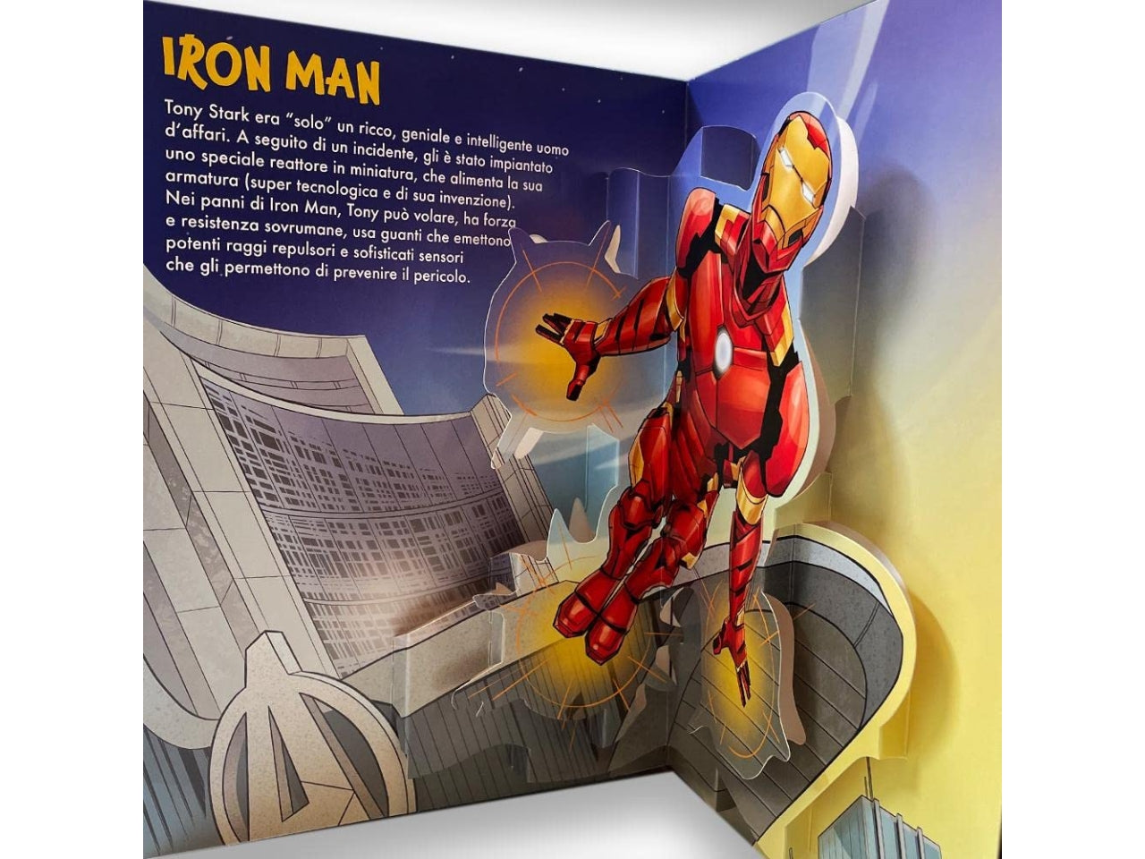 Libro walt disney marvel pop-up