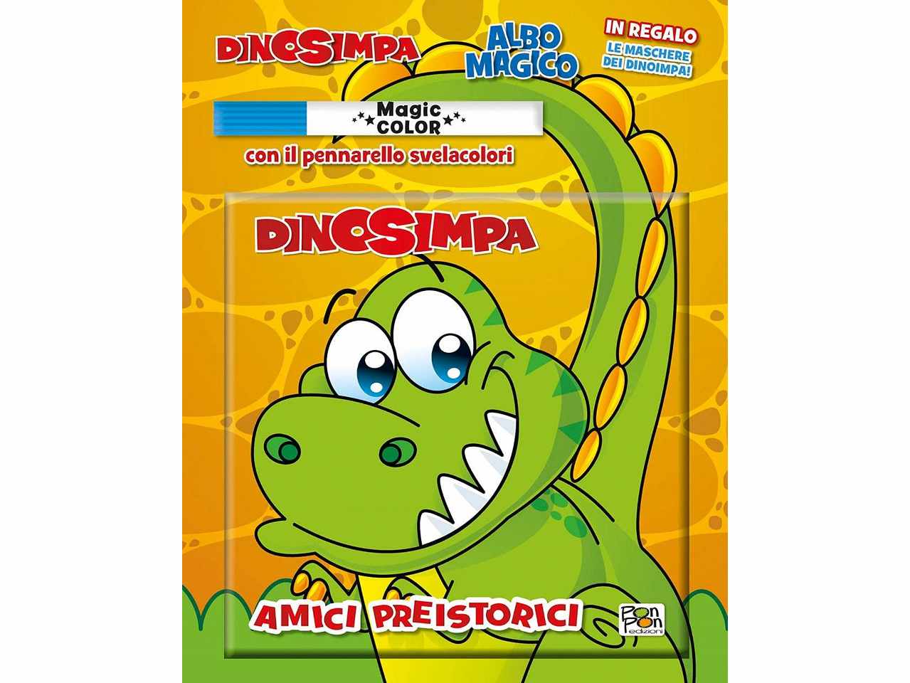 Libro albo magico - amici preistorici