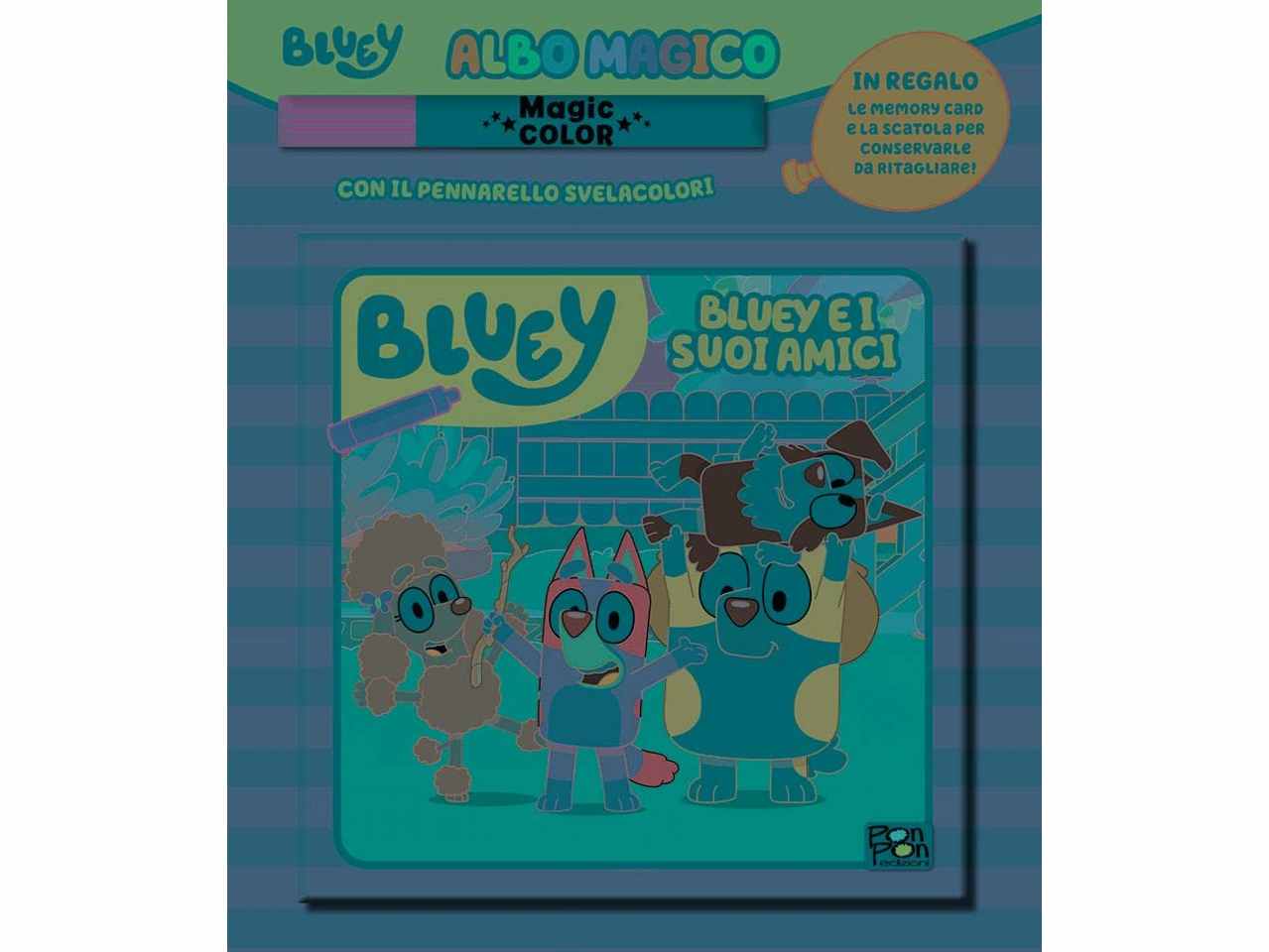Albo magico bluey e i suoi amici