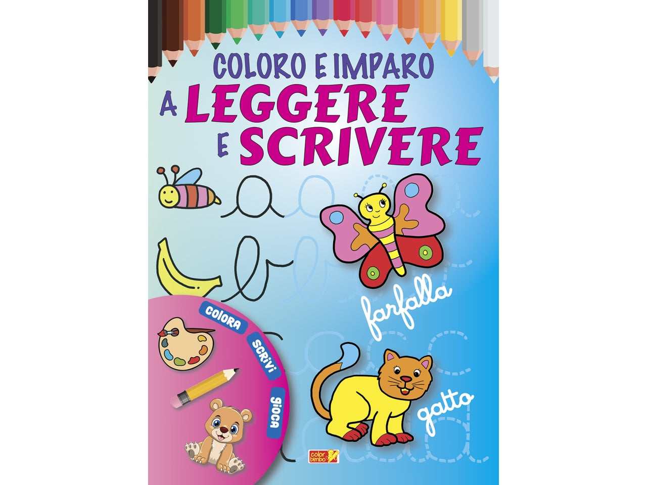 Color-colora imparo a leggere e scrivere