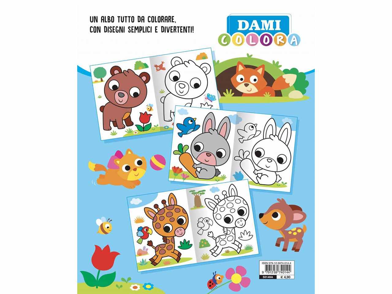 Libro dami editore dami colora i cuccioli