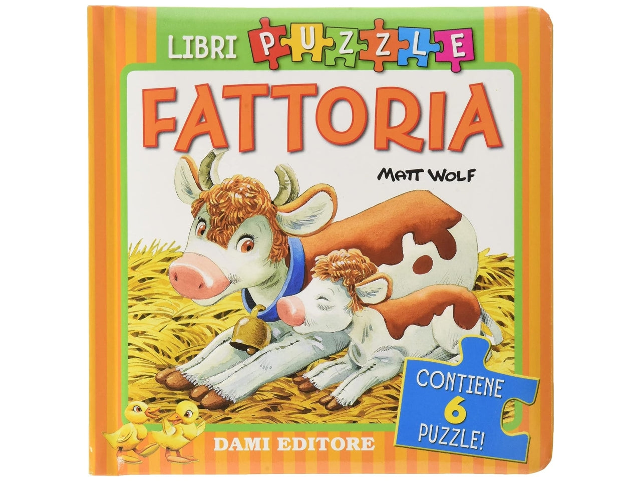 Libro dami editore libri puzzle pocket fattoria