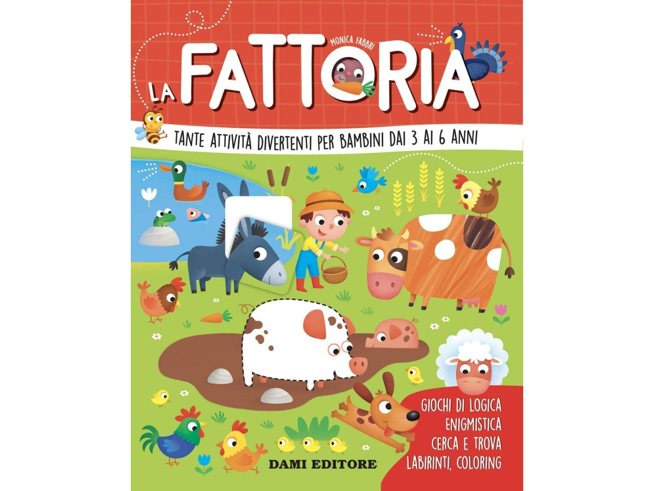 Libro dami editore gioca impara la fattoria