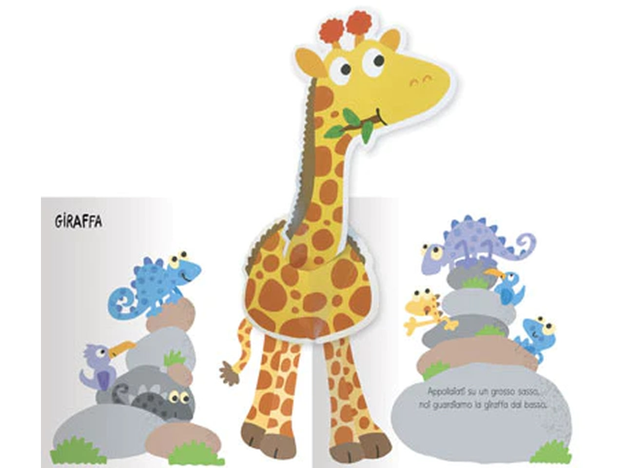 Libro dami editore primi pop-up per imparare animali