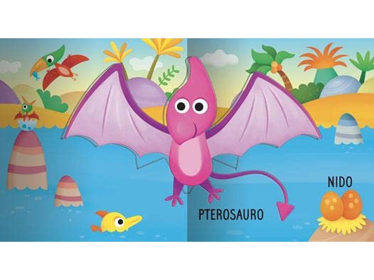 Libro dami editore mini pop-up dinosauri divertenti