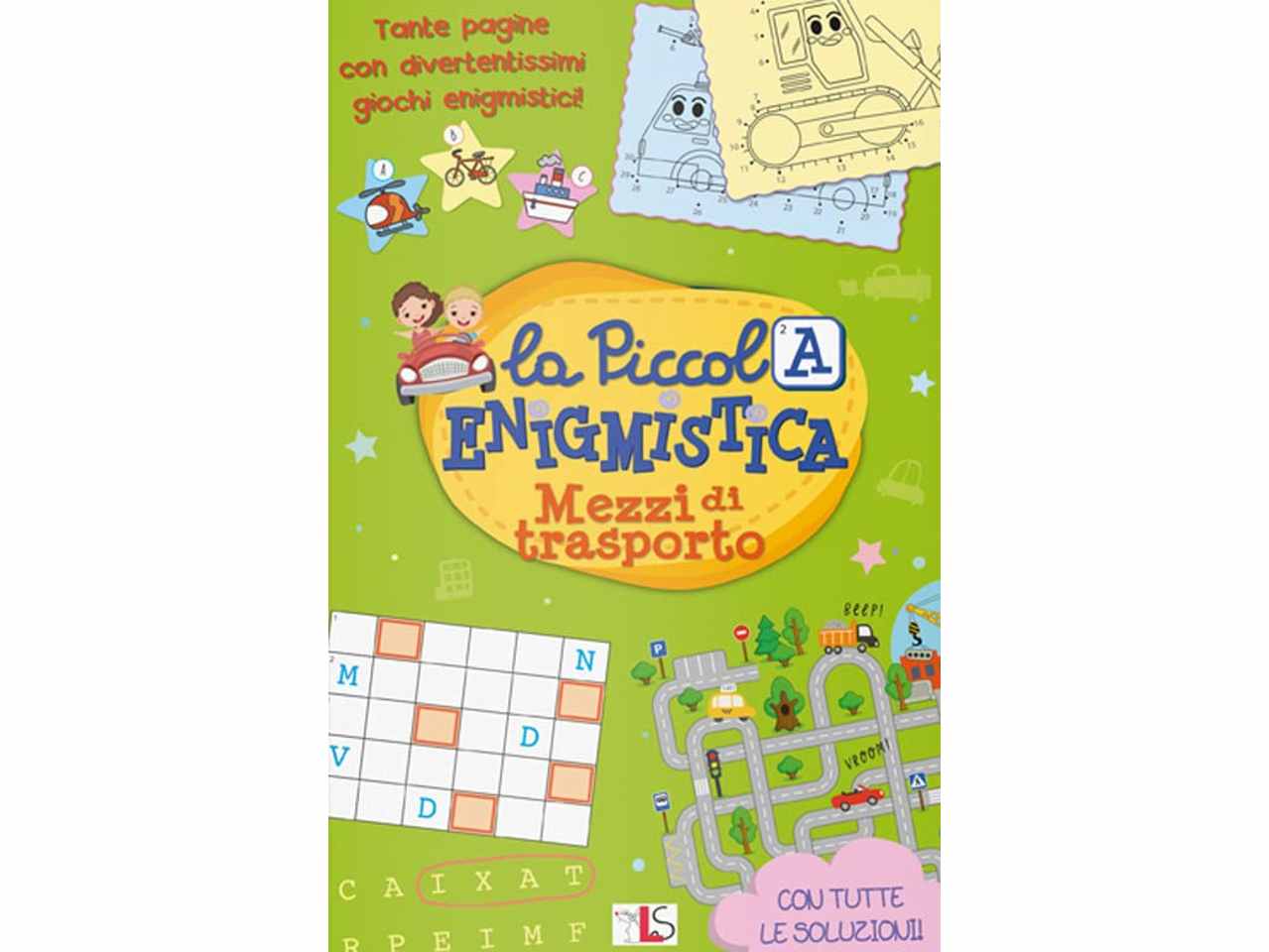 Libro enigmistica mezzi di trasporto