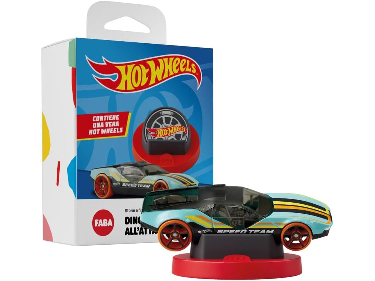 Faba hot wheels: dinosauri all'attacco