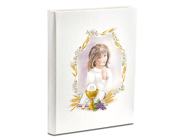 Album comunione bimba 23x27cm m3127r-f1
