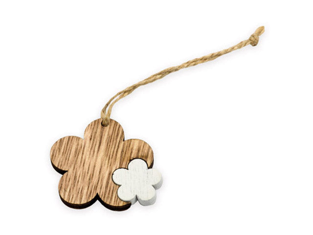 Appl.fiori legno a2292