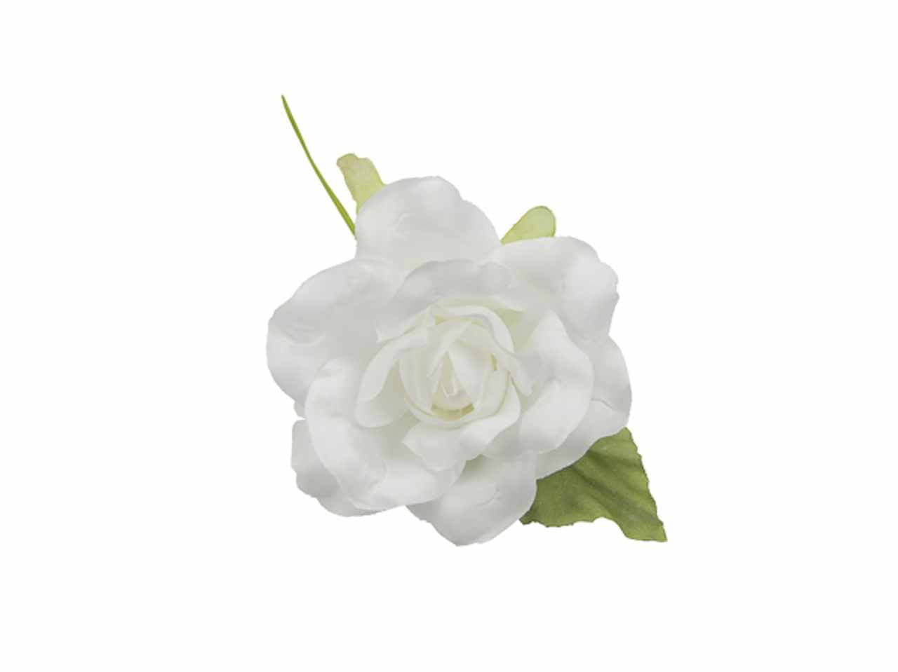Rosa media bianco 10 pezzi fb1792-01