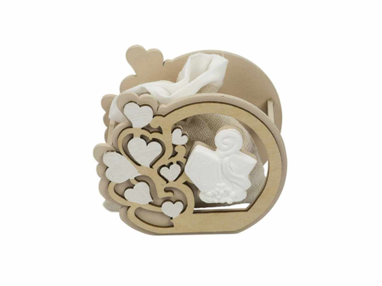 Scat.cuori cresima c/sacch.*48-6 a2622