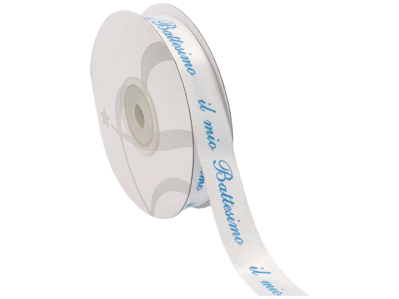 Nastro raso battesimo mm15x25mtc. ni53-04