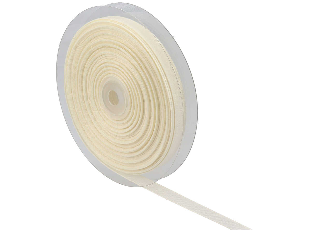 Nastro cotone chiffon mm10x50mtpanna ncc10-sm001
