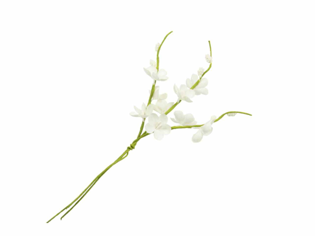 Rametto di mughetto colore panna 36 pezzi
