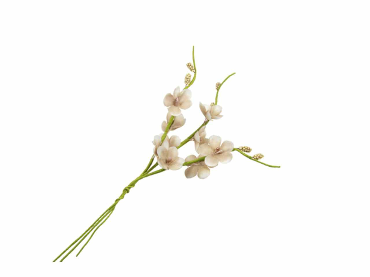 Rametto di mughetto colore beige 36 pezzi
