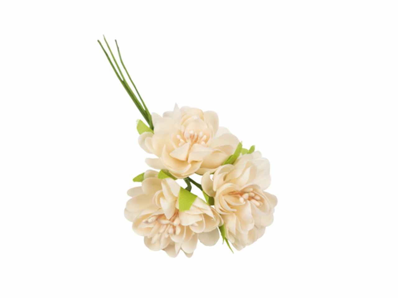 Fiore a petalo colore cipria 36 pezzi