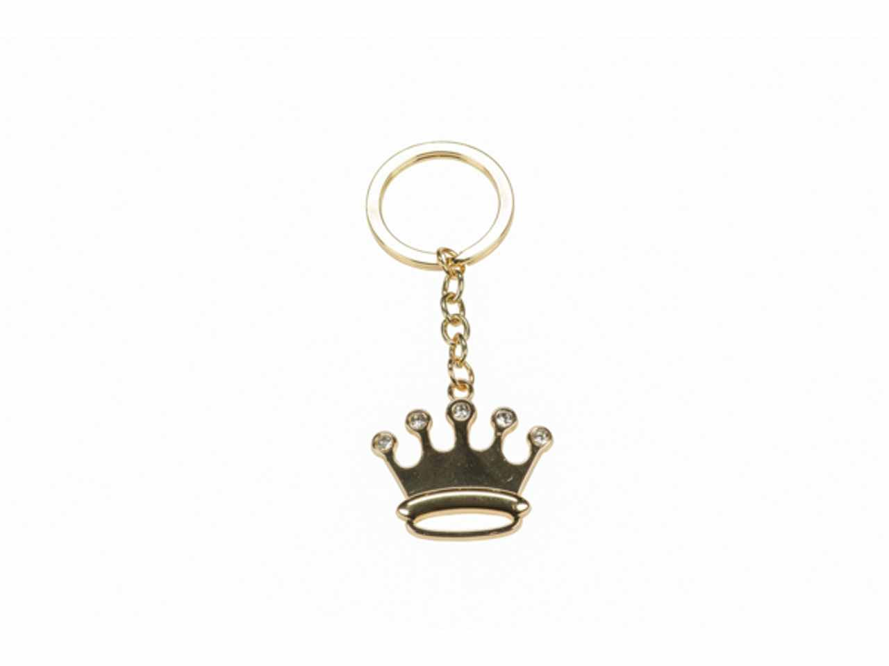 Portachiavi corona con strass