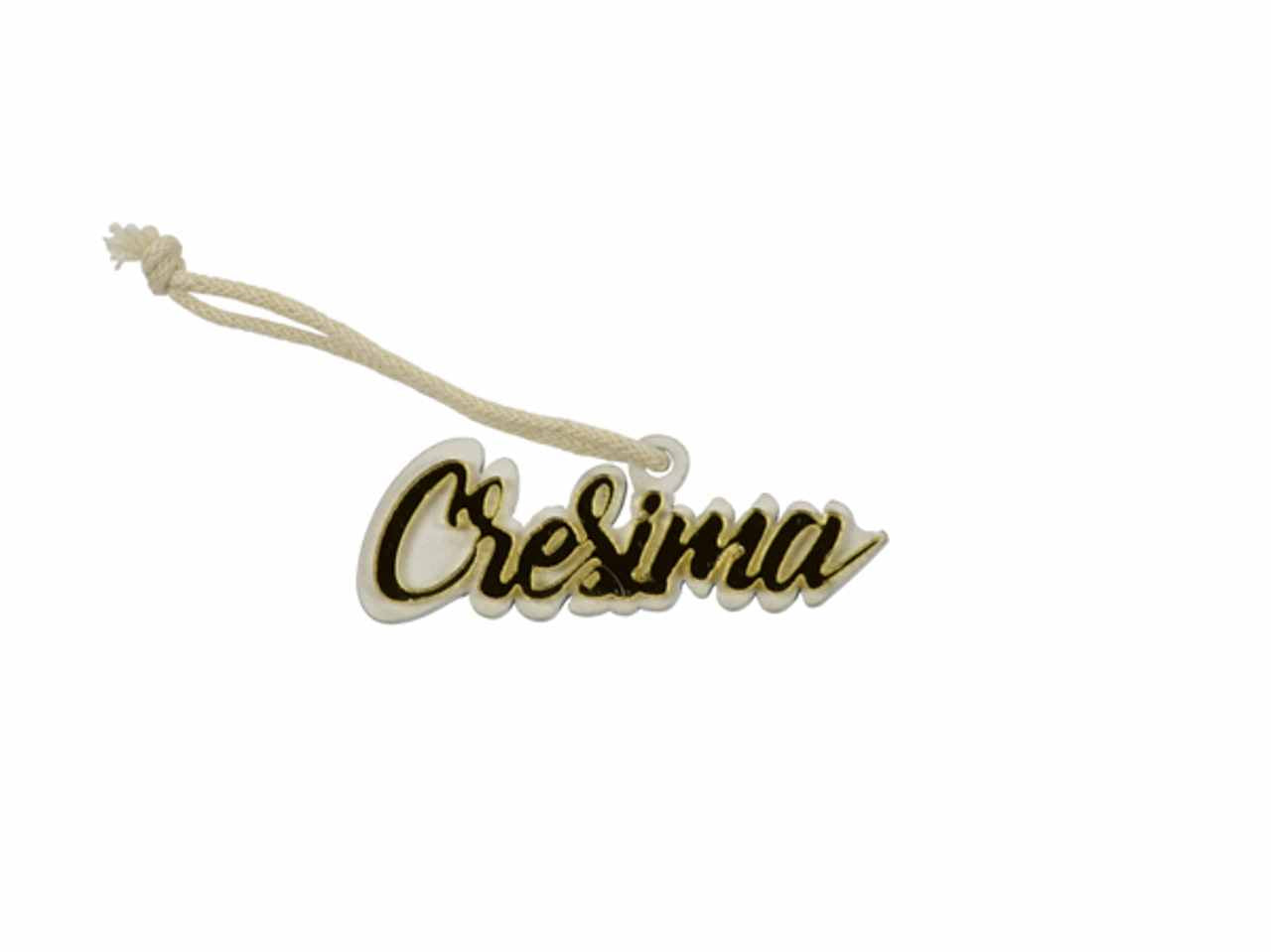 Applicazione scritta in plexiglass per cresima