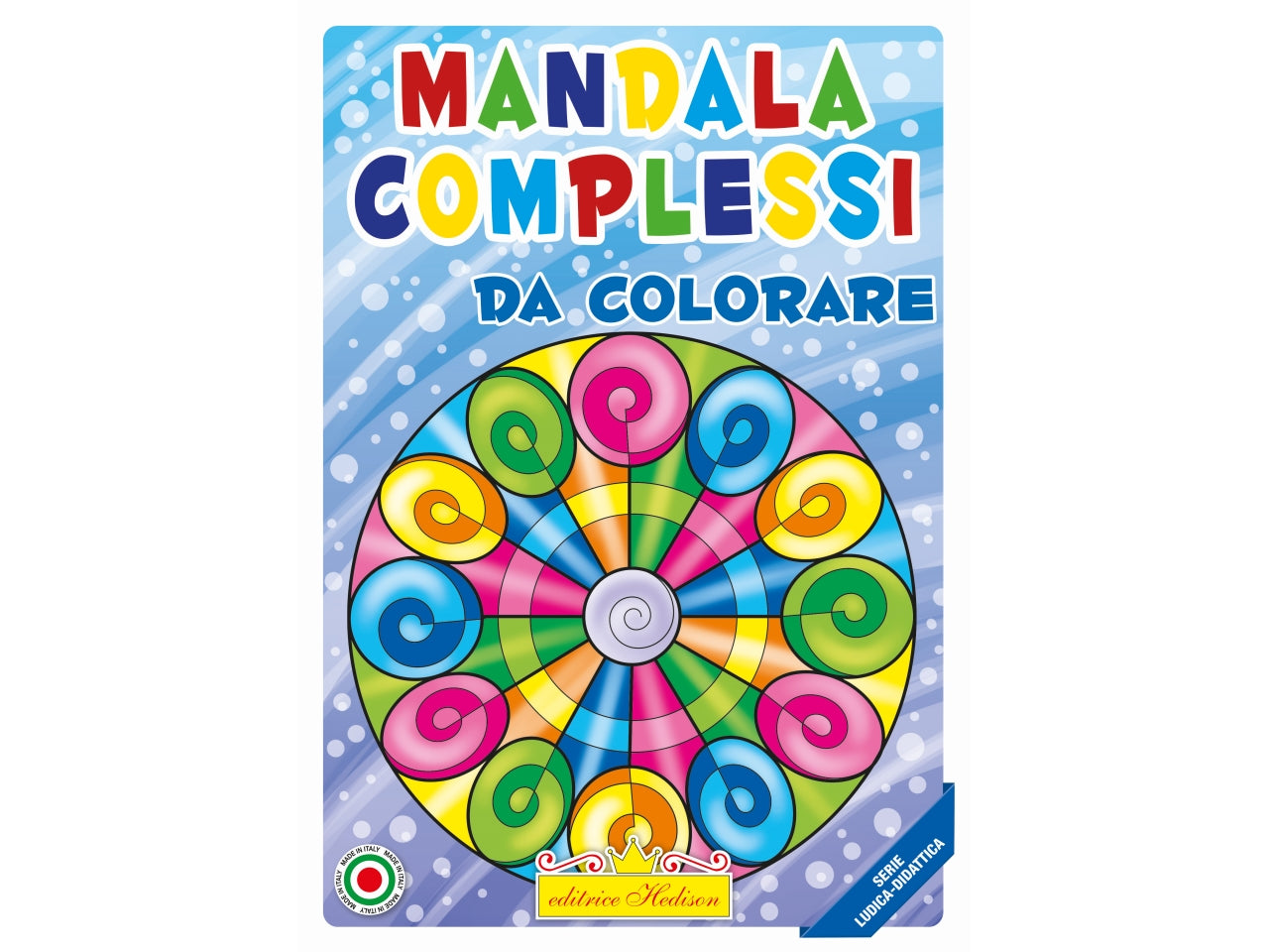 Libro mandala complessi da colorare