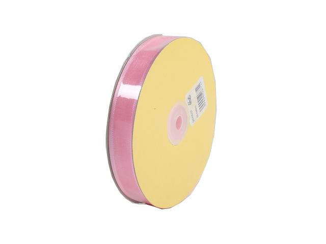 Nastro organza 20x50mt. satin20-027 rosa