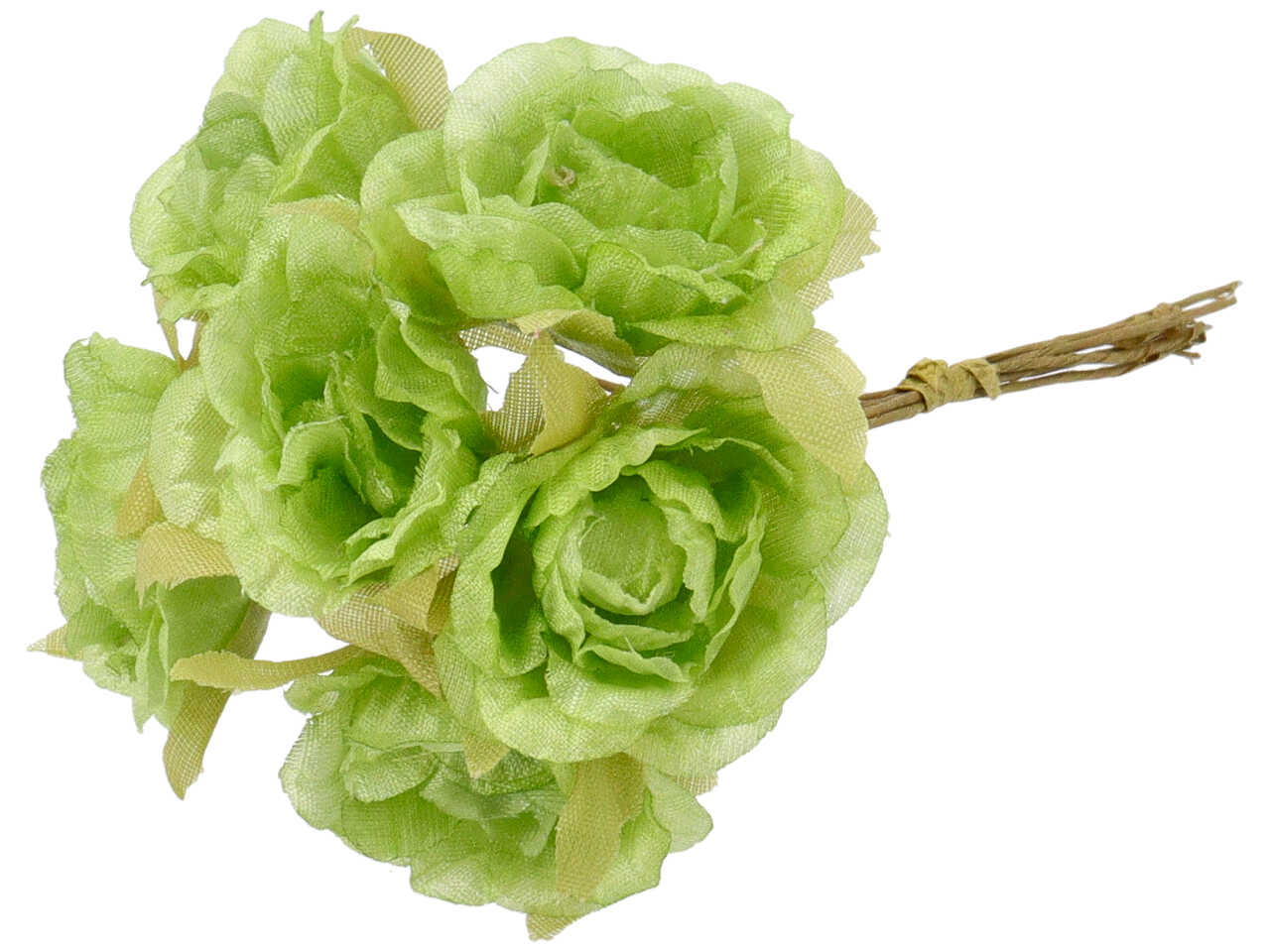 Rosellina taffeta' verde 72 pezzi