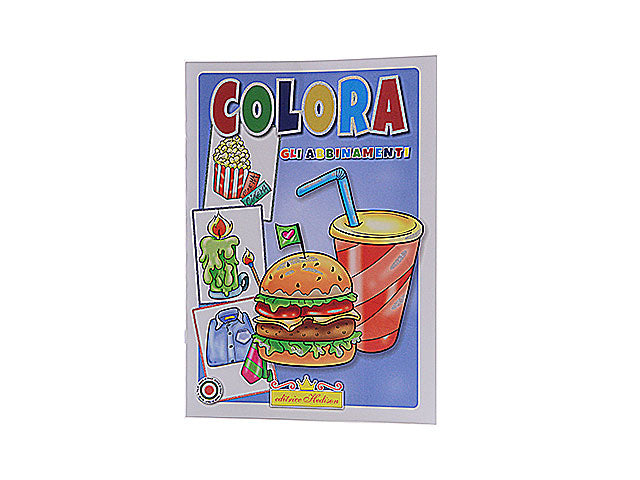 Libro colora gli abbinamenti