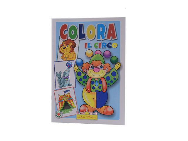 Libro colora il circo
