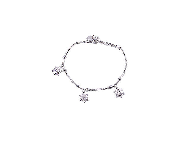 Bracciale charme tartarughe zirc.