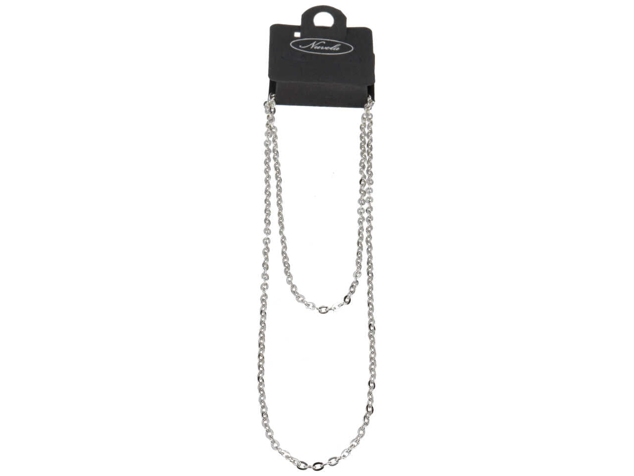 Collana a catena con maglia quadrata