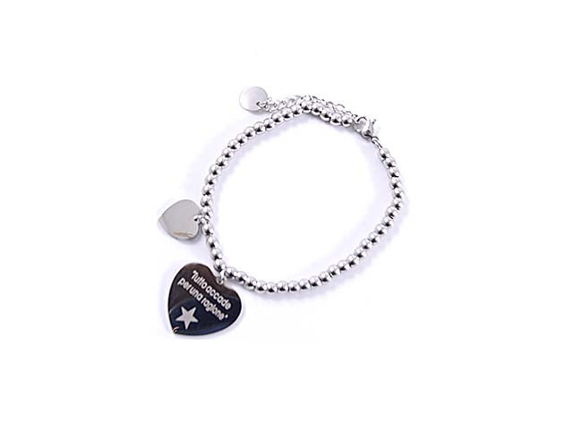 Bracciale c/scritta tutto accade