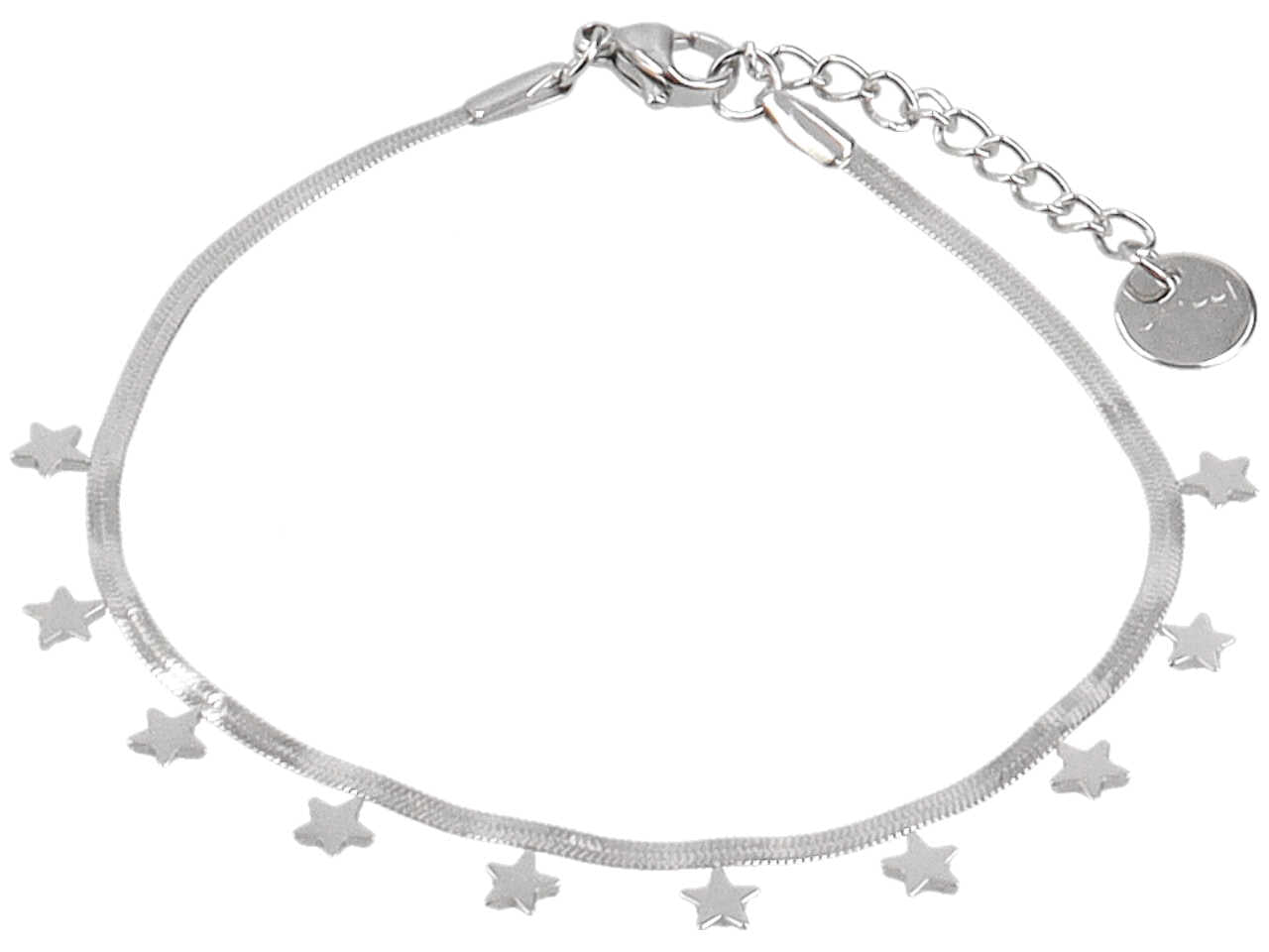 Bracciale piattina 15 stelline