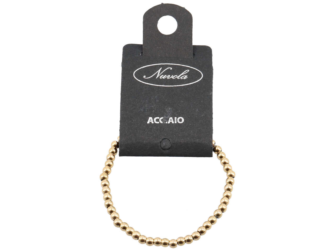Bracciale sferette oro 1 misura