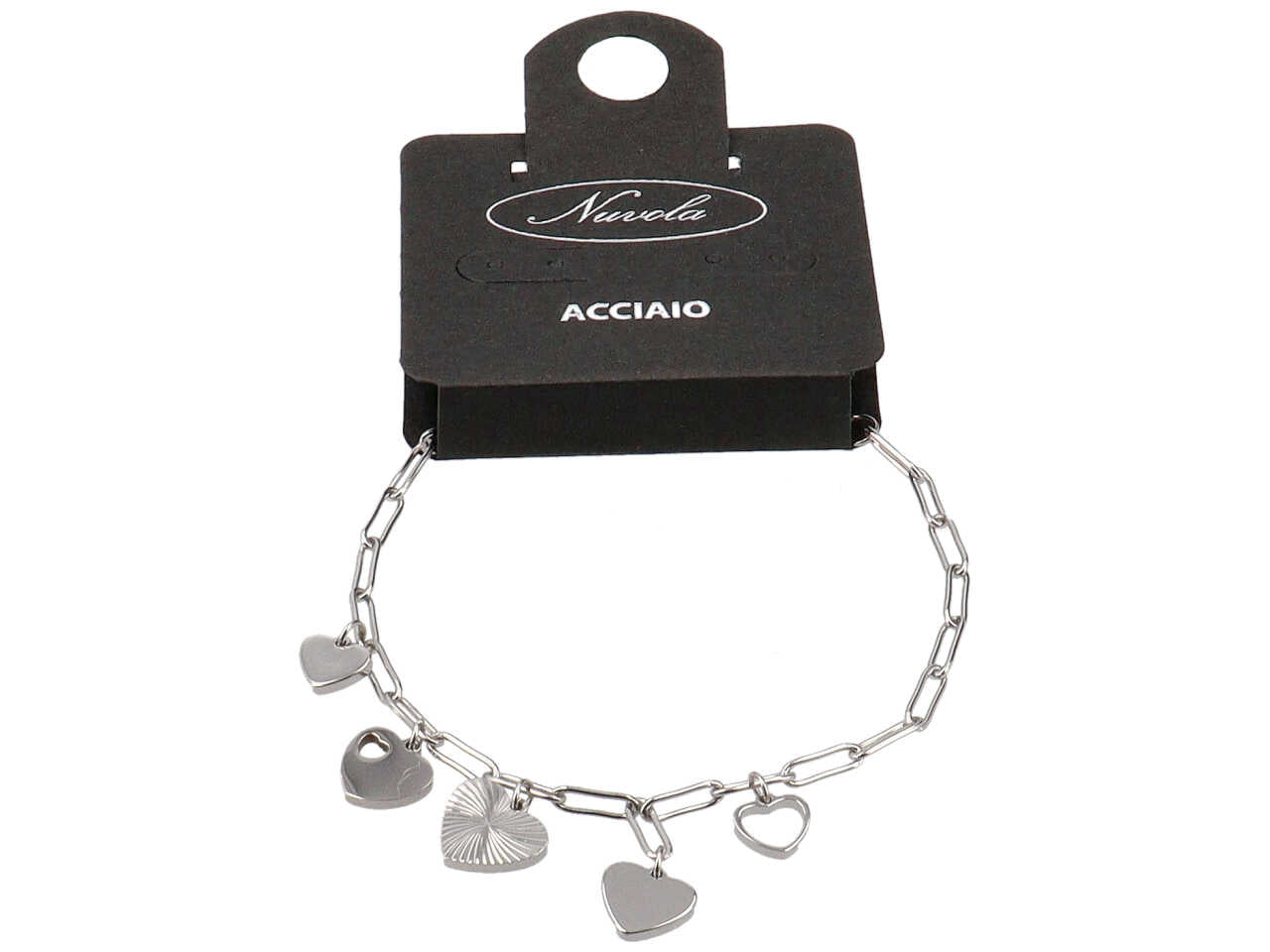 Bracciale con charme cuori
