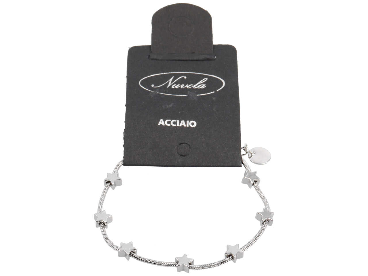 Bracciale coda topo 7 stelle alterne