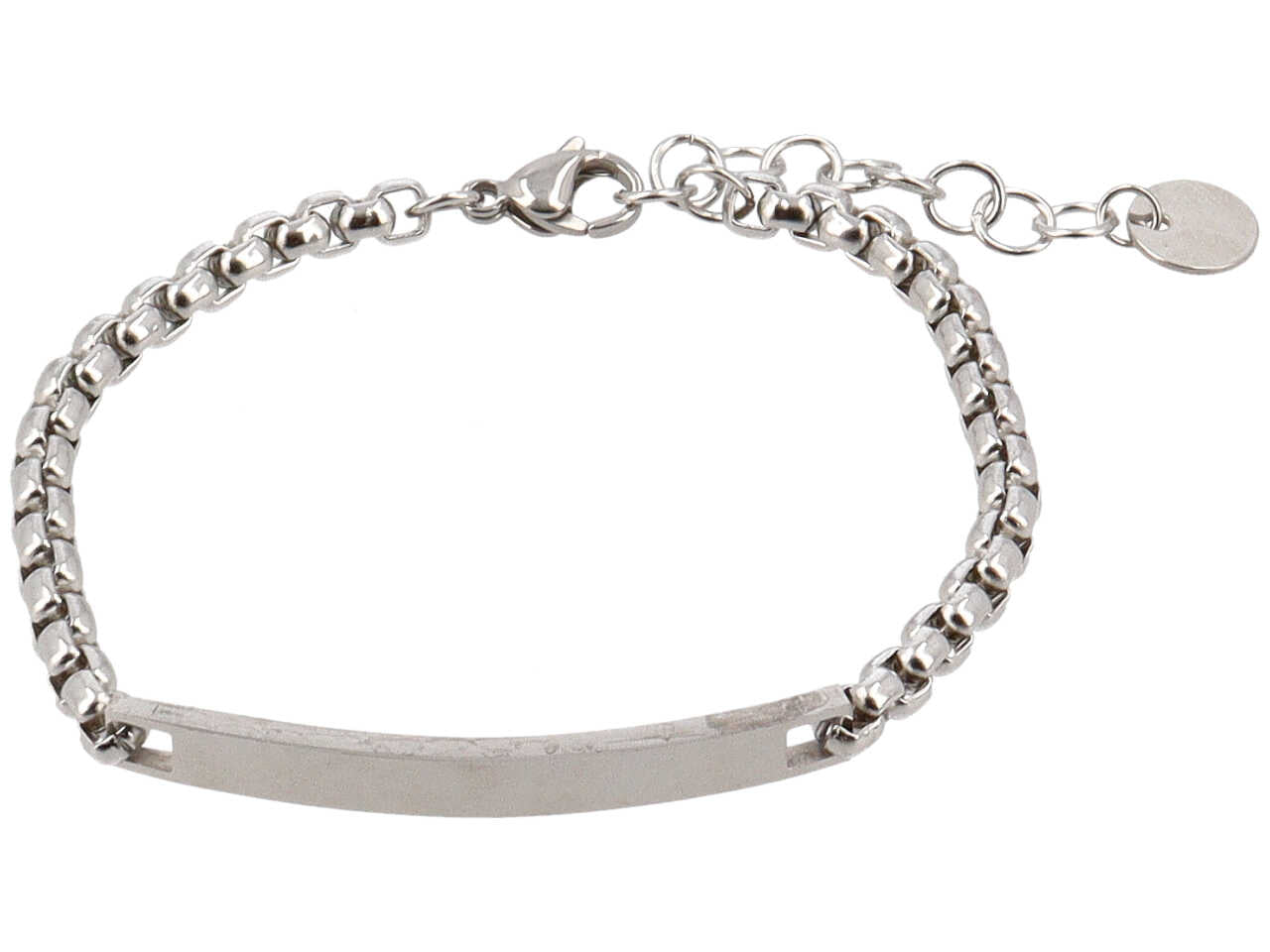 Bracciale a v con placca piccola