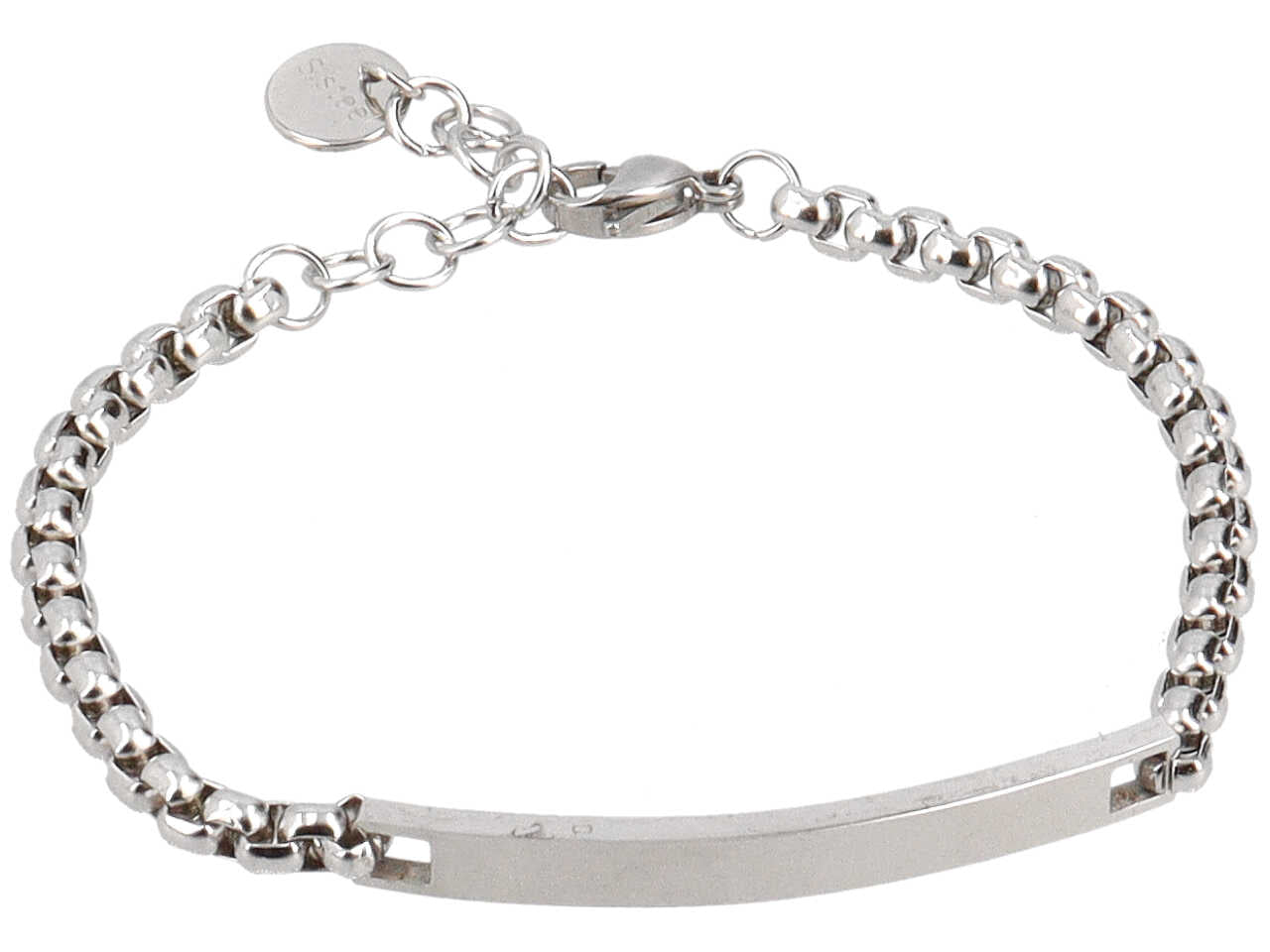 Bracciale a v con placca media