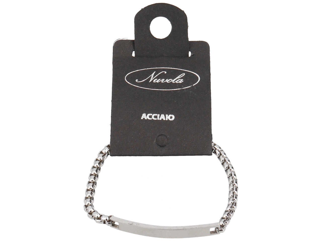Bracciale a v con placca media