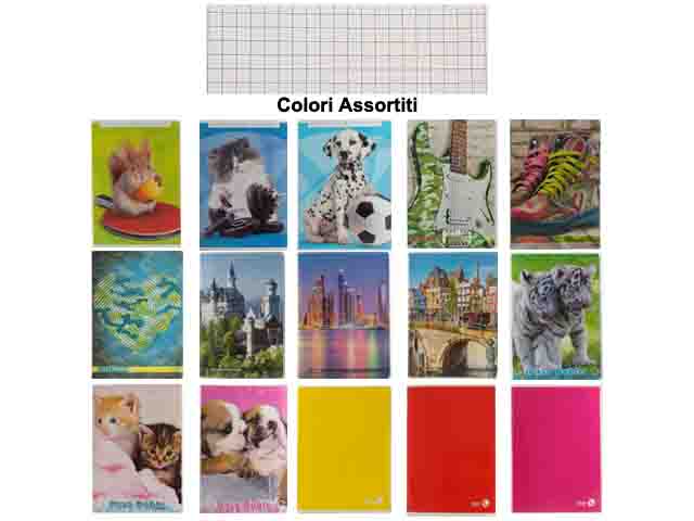 Maxi colorclub quaderno fogli 20+1 rigatura 5m la confezione contiene 10 quaderni
