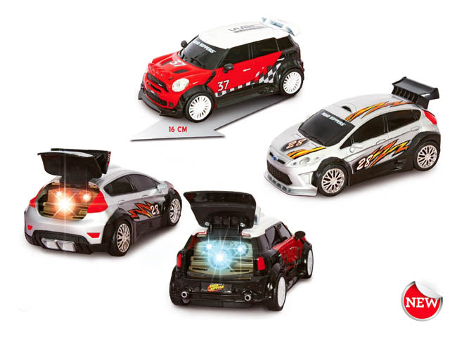 auto hatchbacks c/luci e suoni 16cm #