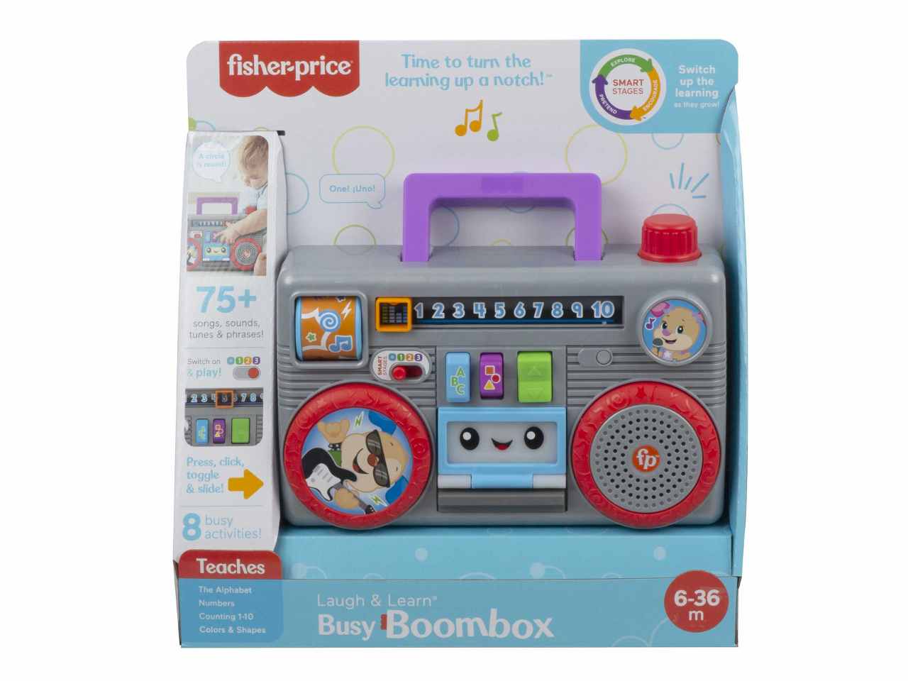 Fisher price boombox-south europe  hhx1