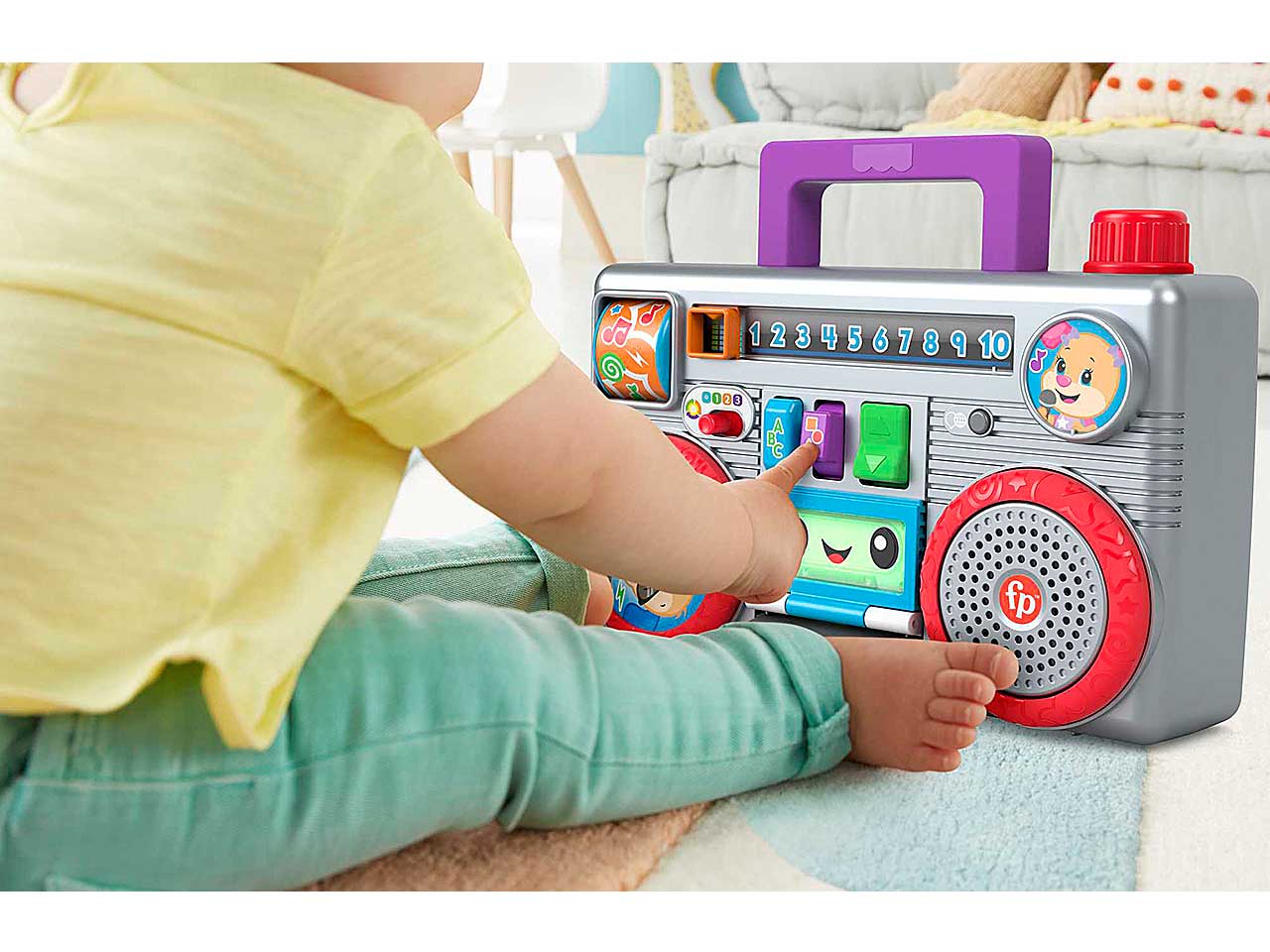 Fisher price boombox-south europe  hhx1