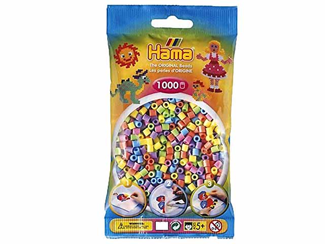 Corallini busta 1000 pezzi pastello 207-50
