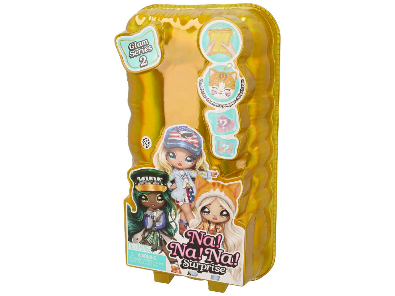 Na na na 2 in 1 fashion doll pom glam 2