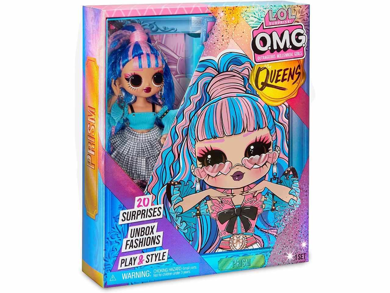 l.o.l. surprise omg queens prism
