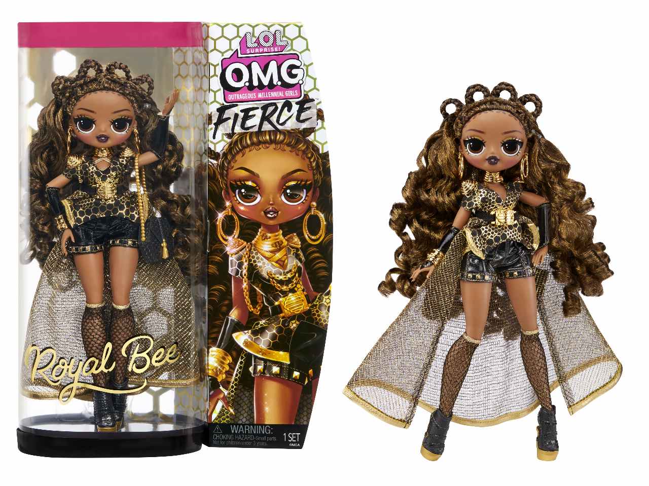 l.o.l. surprise 707 omg fierce royal bee